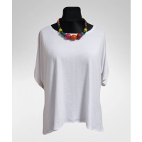 Tunika Anette z wydłużonymi bokami - dla puszystej